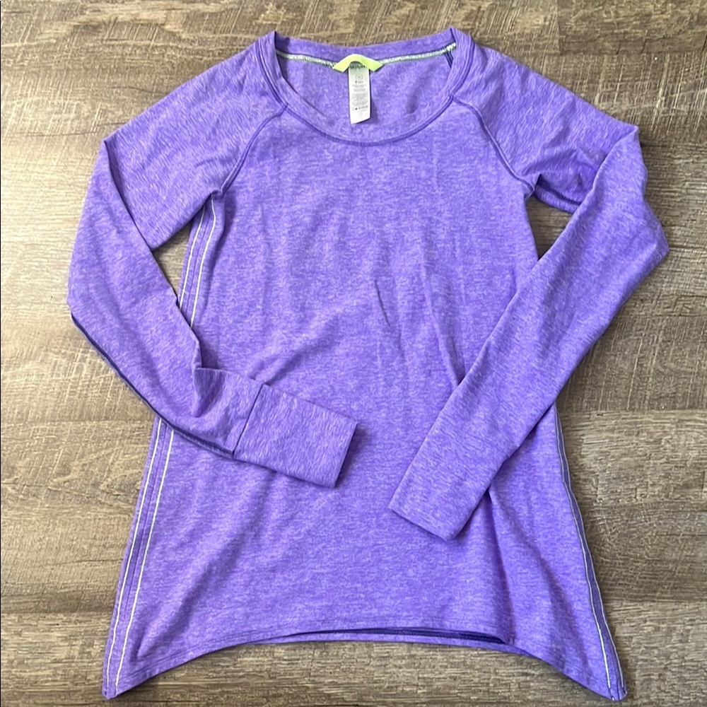 Ivivva Girls Purple Long Sleeve Athletic Top Size 10